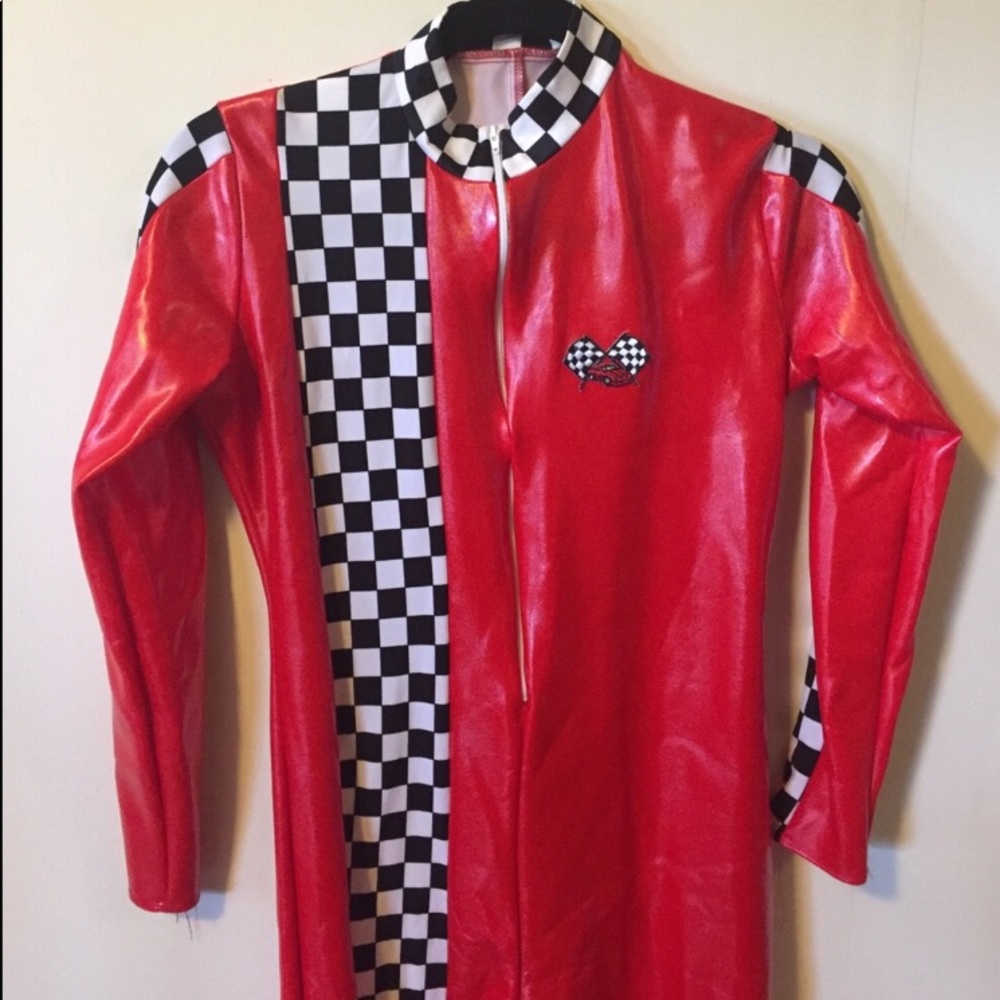 Race car driving costume
